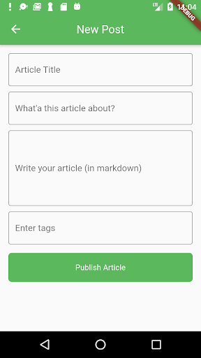 Conduite - Flutter Redux Realw Screenshot 3 - AppWisp.com