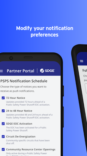 Partner Portal by SDG&E Screen 3
