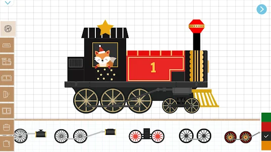 Christmas Train Game For Kids