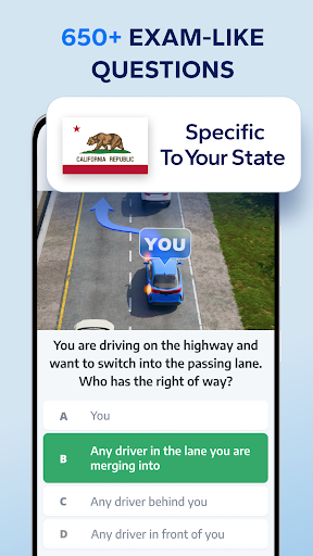 DMV Permit Practice Test Pro Screen 2