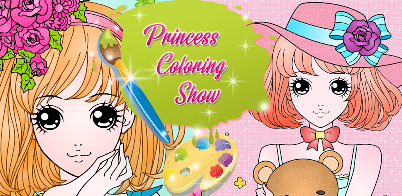 Princess Coloring Book for Kids & Girls Free Games