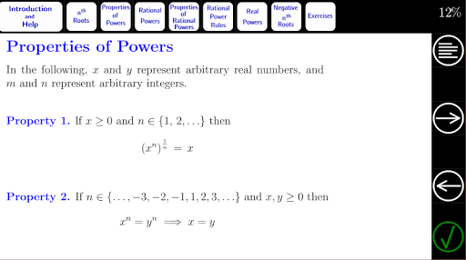 Algebra Tutorial 11 Screen 3