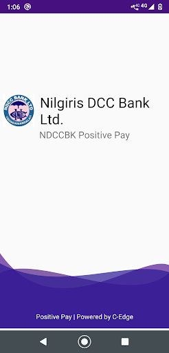 Android application NDCCBK Positive Pay screenshort