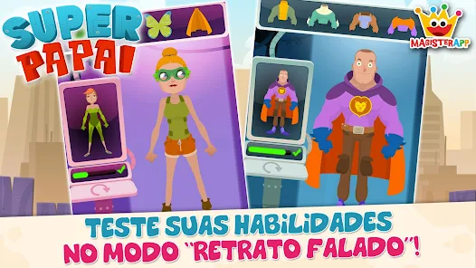 Super Papai Jogo para Crianças – Apps no Google Play