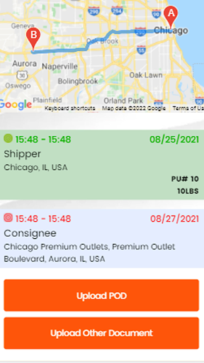 Android application 101dispatch screenshort