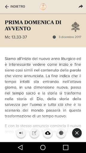 Clerus-App Screen 3