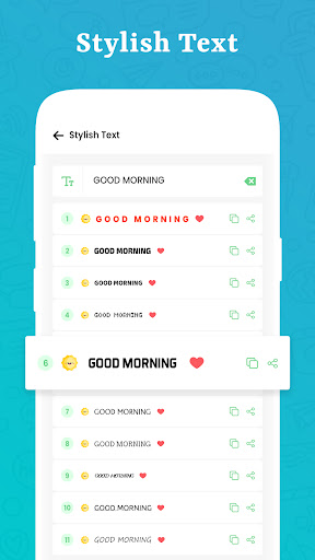 Chat Style for WhatsApp :Fonts Screen 2