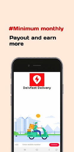 Delvfast Delivery Partner Screen 2