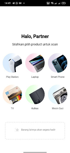 ZFix Trade-in Partner Screen 2