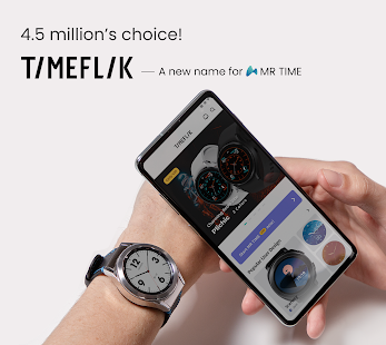 TIMEFLIK (MR TIME) Watch Face 8.2.2 screenshots 1