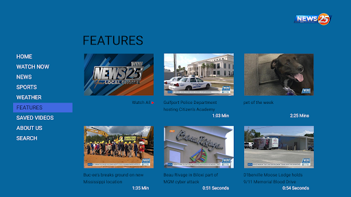 Android application WXXV NEWS 25 screenshort
