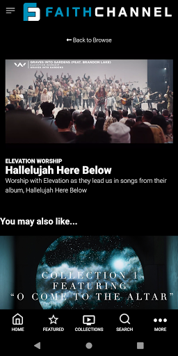 FaithChannel Screen 2