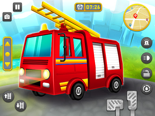 Android application Firefighter Rescue Fire Truck screenshort