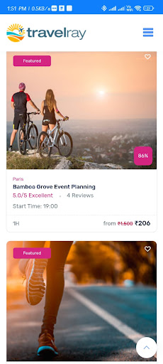 Travelray Screen 3