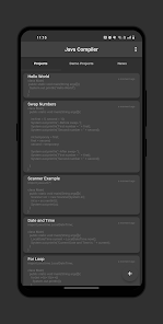 Imágen 1 Java Compiler android