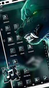 Angry Wolf Launcher Themes