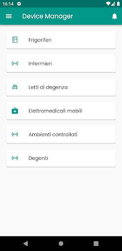 Android application TDM - Tecnodata Device Manager screenshort