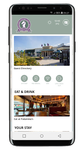 Android application Ingliston Country Club & Hotel screenshort