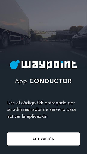 Android application Waypoint Driver screenshort