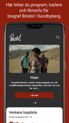 Android application Bristol screenshort