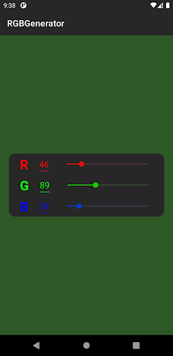 RGB Generator Screen 2