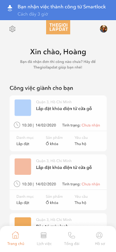 Thegioilapdat (Worker) - App c Screen 3