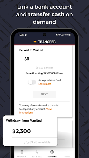Vaulted - Secure Gold Savings