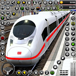 「Train Driving Euro Train Games」圖示圖片