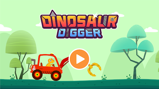 Android application Dinosaur Digger Truck Games screenshort
