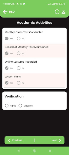 Android application HED Administrative App screenshort