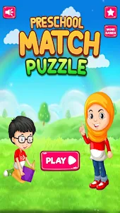 Emoji Match Puzzle Preschool