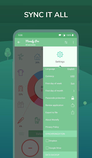 Monefy Pro - Budget Manager und Expense Tracker