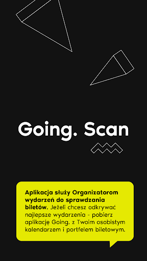 Android application Going. Scan screenshort