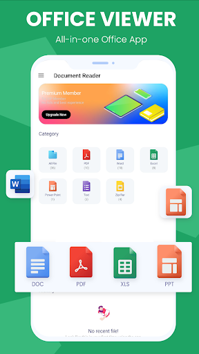 Document Reader: PDF, Word, Excel, All Office File 1.0.14 screenshots 1