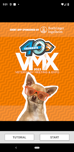 Android application VMX 2023 screenshort