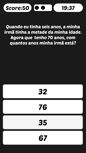 Quiz de Raciocínio Lógico