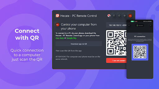 Hecate - PC Remote Control Screen 2