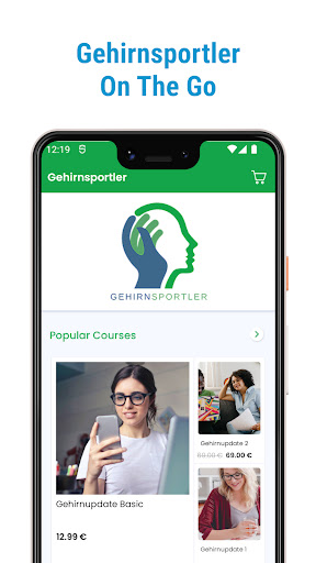 Android application Gehirnsportler On The Go screenshort