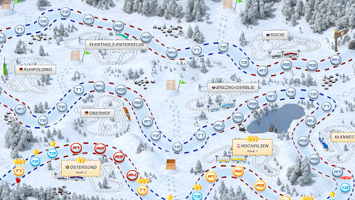 Biathlon Mania Captura de Pantalla del Juego Android 4