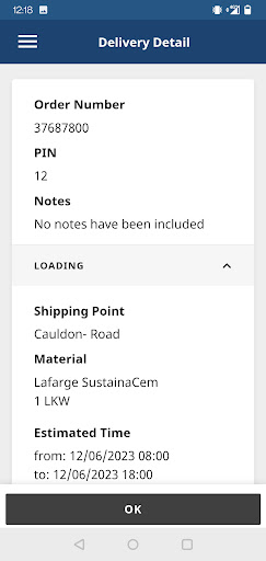 MyTruck GO Screen 2