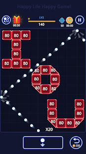 Bricks Breaker-Swipe Glow Balls screenshots apk mod 5