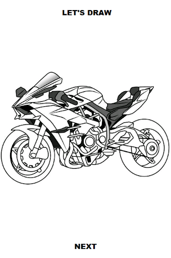 Draw Motorcycles Sport
