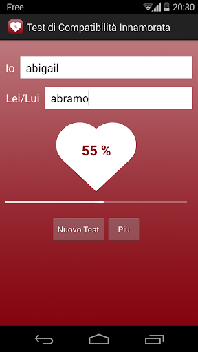 Test Compatibilità Innamorata