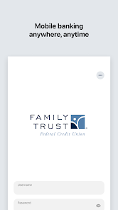 Screenshot 1 Family Trust Mobile Banking android