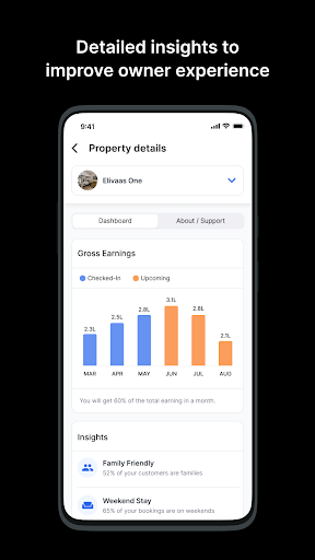 Owner App- ELIVAAS Screen 2