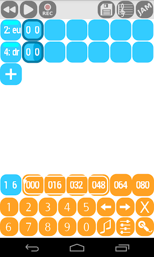 Android application vuKNOB screenshort
