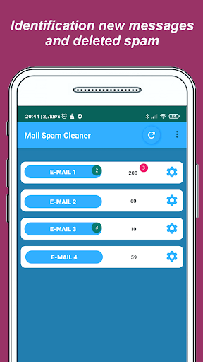 Mail Spam Cleaner Screen 2