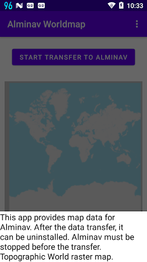 Alminav World Map Screen 2