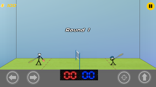 Stickman Badminton - Screenshot 2