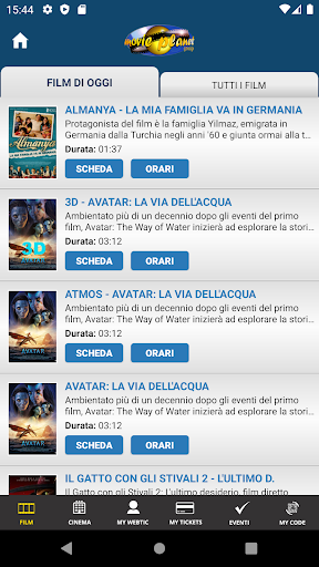 Webtic Movie Planet Cinema Screen 3